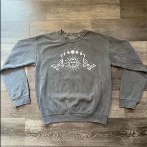 Pacsun Gray Crew Neck